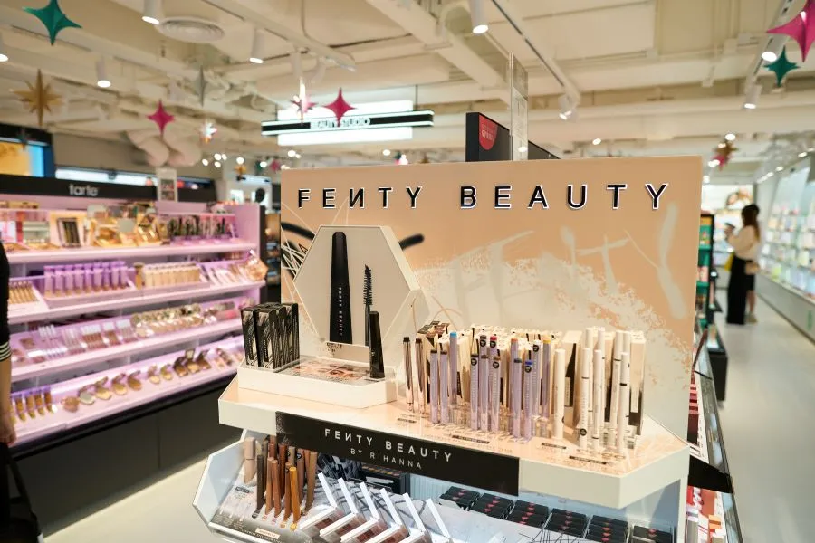 Fenty Beauty stall in a Sephora.